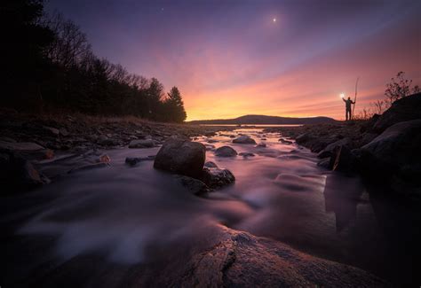 The Morning Star Quabbin Reservoir Ma Patrick Zephyr Photography