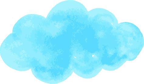 Watercolor Cloud Pngs For Free Download