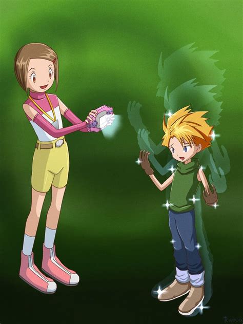 Kari And Matt By Tcwoua On Deviantart Digimon Seasons Digimon