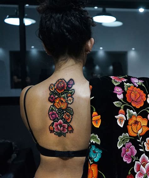How These Embroidered Tattoo Designs Look So Real Hot Tattoos Tattoos
