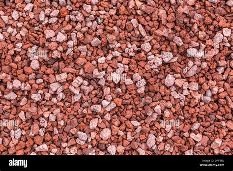 Closeup Of Crushed Lava Rock Used In Landscaping Stock Photo Alamy