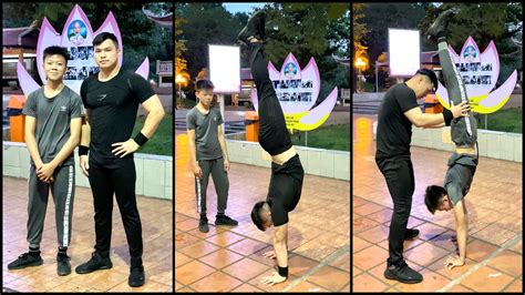 H Ng D N Handstand Straddle Press Cho Em Trai K Street Workout L