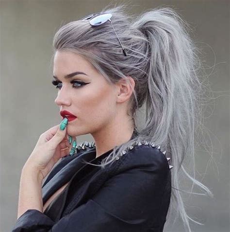 Pretty And Casual Messy Ponytails Hairstyles 2017 Hair Colors And Haircuts