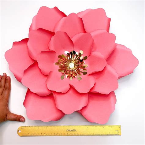 Complete Paper Flower Kit Petal 21 Diy Ready To Assemble Etsy