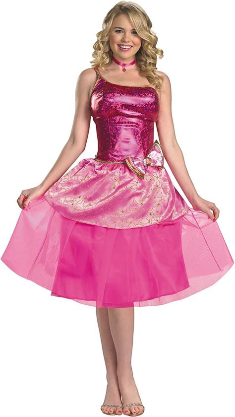 Mujer Deluxe De Barbie Princesa Encanto Escuela Disfraz By Disfraz