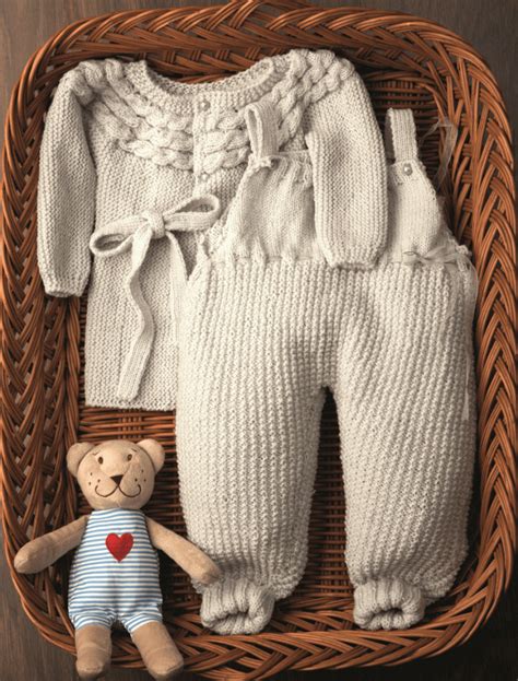 Baby Suit Onesie ⋆ Knitting Bee 15 Free Knitting Patterns