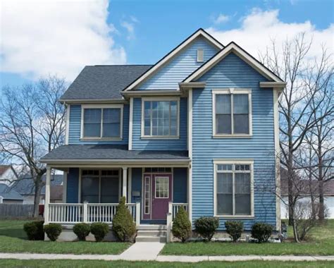 23 Beautiful Blue Houses Photo Gallery Home Awakening