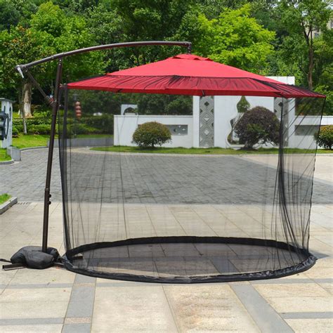 Akoyovwerve Outdoor Mosquito Net Patio Umbrella Cover Mosquito Netting