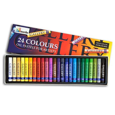Gallery Oil Pastels Set Of 24 Assorted