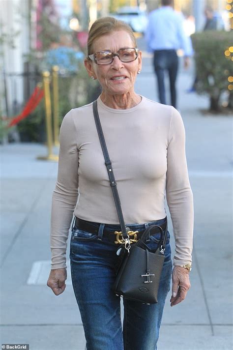 judge judy off duty tv s 480m super star shows off tan while out in la after birthday in
