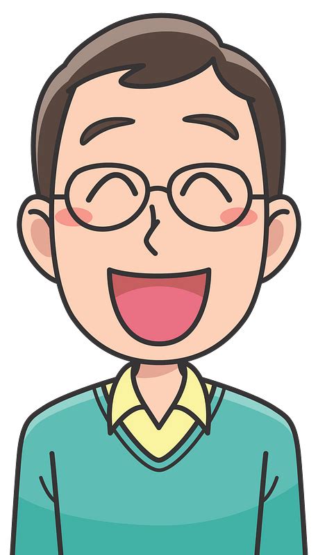 Clipart Man Laughing