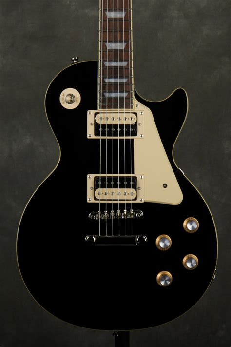 Epiphone Les Paul Classic Ebony Rich Tone Music