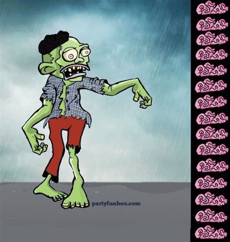 Free Zombie Printables From Party Fun Box Catch My Party Zombie