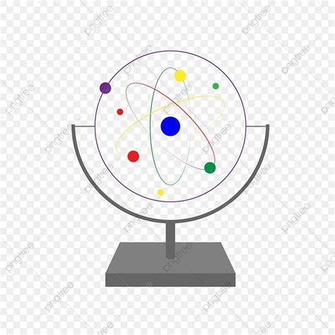 Physics Logo Vector Art Png Physics Globe Illustration Logo Atom
