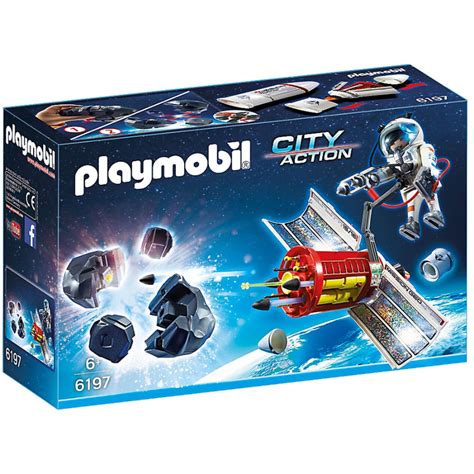 Playmobil Space Mission Satellite Meteoroid Laser