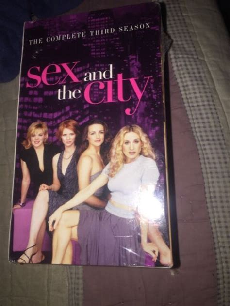 Sex And The City The Complete Third Season Vhs 2002 4 Tape Set