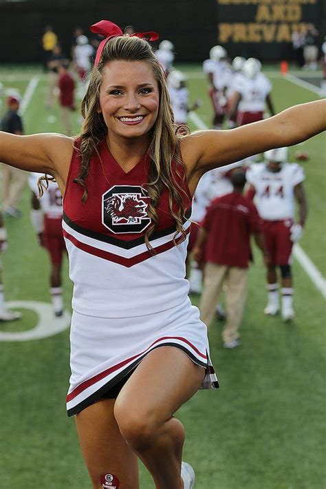 University Of South Carolina Cheerleader Cheerleading Sexy