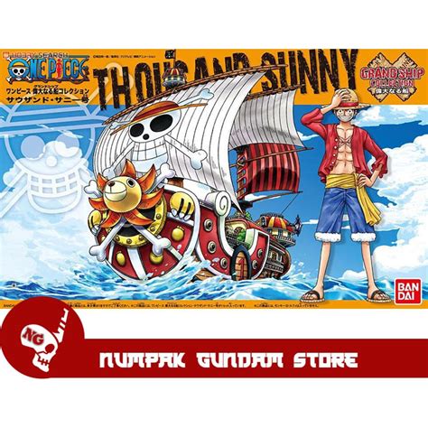 Jual Kapal Grand Ship Thousand Sunny One Piece Bandai Shopee Indonesia