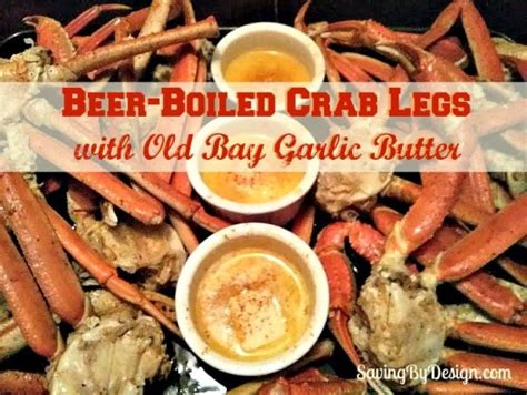 Set oven on low broil. RECIPE: Beer-Boiled Crab Legs with Old Bay Garlic Butter ...