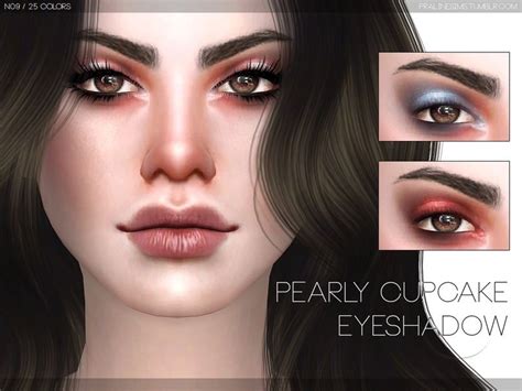 Delicate Eyeshadow In 25 Colors Found In Tsr Category Sims 4 Female