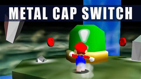 Super Mario 64 Switch How To Get The Metal Cap Green Switch Block