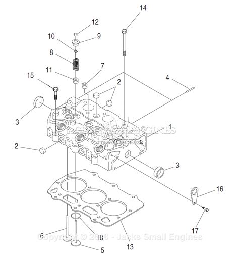 Generac 4270 3 Parts Diagram For Diesel Cylinder Head