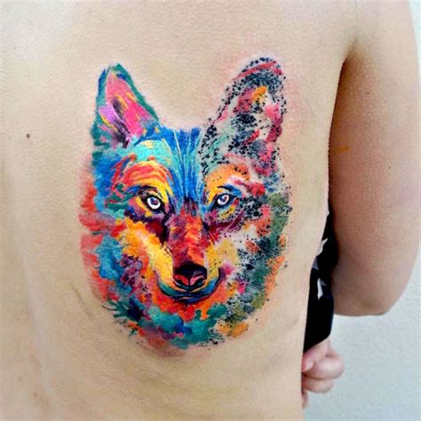 40 Best Watercolor Tattoos Around The World Amazing