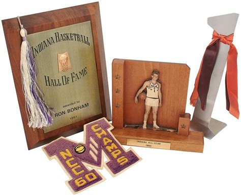 Ron Bohnam Collection Including His Indiana Basketball