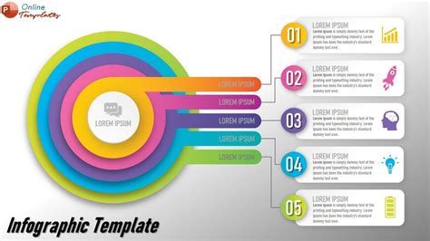 5 Circles Infographic Template Online Powerpoint Templates