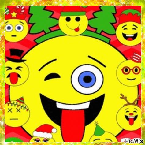 Christmas Emoji Art Picmix