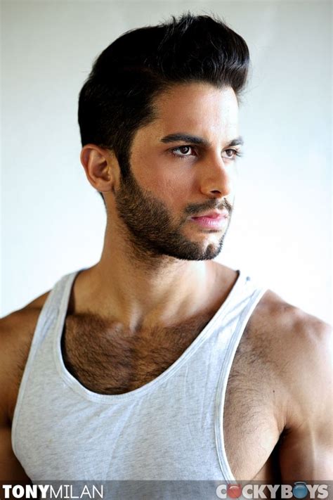 Tony Milan Sensual Brazilian Models Handsome Faces Hair Game Hairy