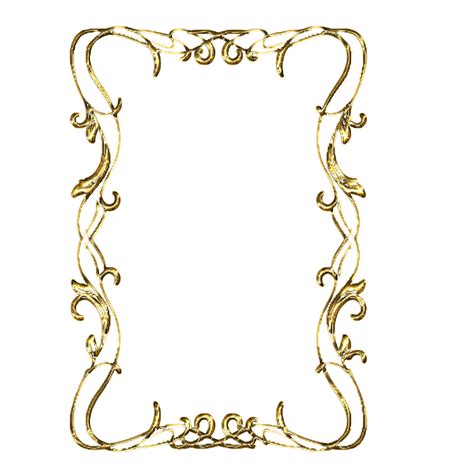Gold Frame By Theartist100 Clipart Panda Free Clipart Images