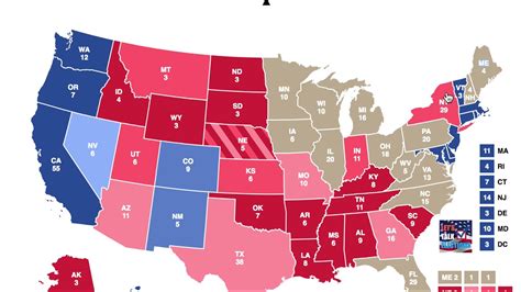 Presidential election results — dataviz weekly special abc's election map project is based on a choropleth map visualization. The 2020 Electoral Map If the Election Was Held Today ...