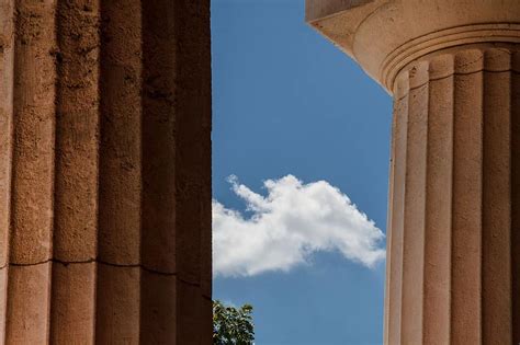 temple, doric columns, classical order, cemetery, rock carving, art