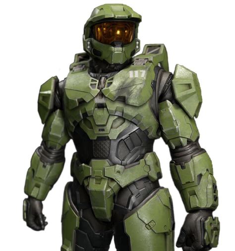 A Render Of Master Chiefs New Armour Halo