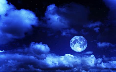 Blue Moon And Star Wallpapers Top Free Blue Moon And Star Backgrounds Wallpaperaccess