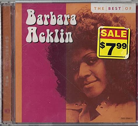 The Best Of Barbara Acklin Ten Best Series Cds And Vinyl
