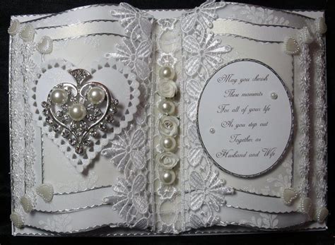 Just One Of The Handmade Keepsake Wedding Book Cards That I Make