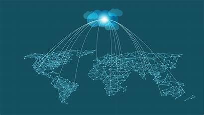 Chain Supply Network Cloud Logistics Management Chains