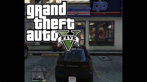 Grand Theft Auto V Robbing A Gas Station Gta 5 Youtube