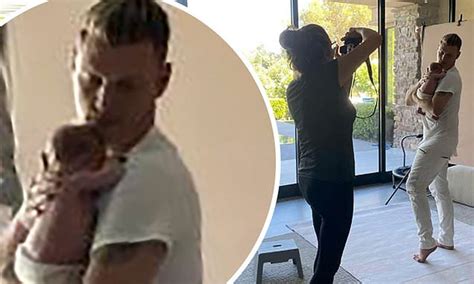 Backstreet Boy Nick Carter Poses With Newborn Daughter For Professional