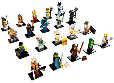 Lego 71019 Ninjago Movie Minifigures Full Complete Set Of 20