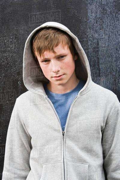 Portrait Of A Teenage Boy Stock Photo Dissolve