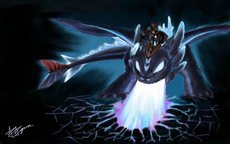Toothless The Super Nightfury Alpha Dragon By Firyaguna On Deviantart