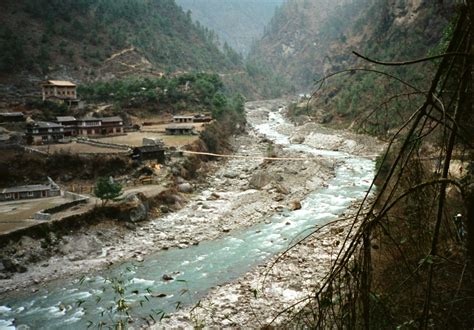 Filekosi Or Koshi River Near Village Ghat Nepal Wikimedia Commons