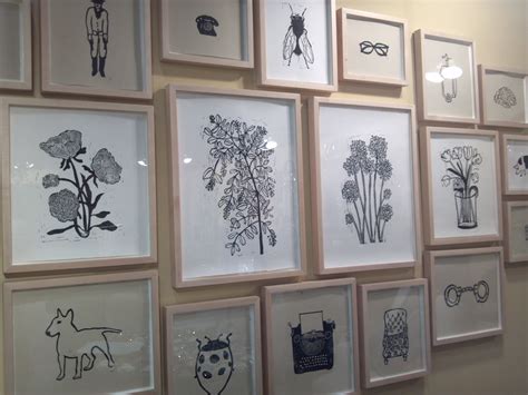 Lots of Hugo Guinness cool prints at NYIGF August 2012. | Black and white flowers