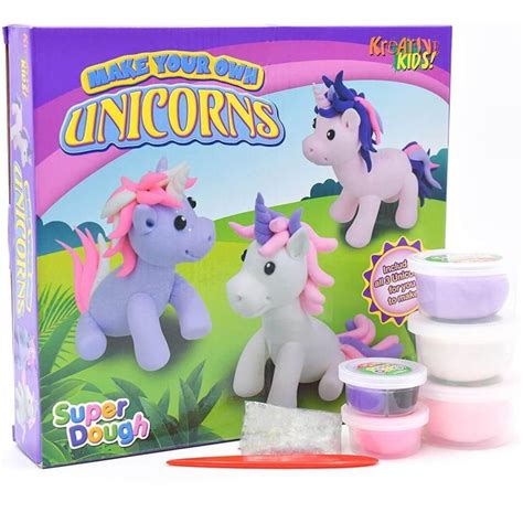 Make Your Own Unicorns Dough Play Set In 2021 Diy Activities