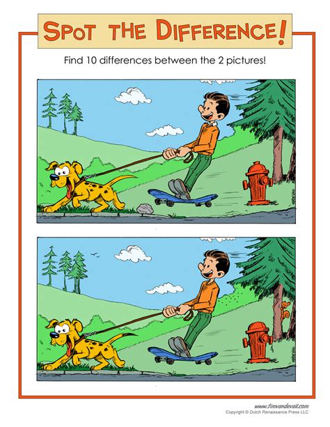 Spot The Difference Page 4