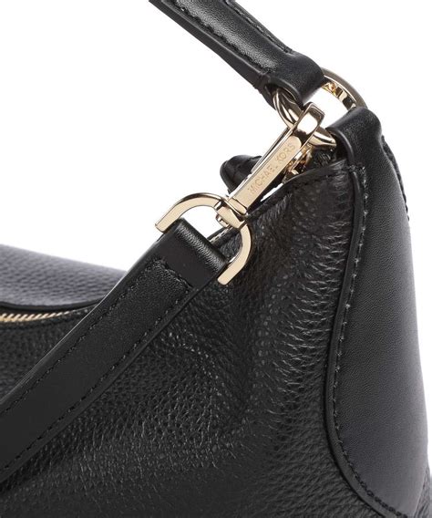 Michael Kors Kelsey Shoulder Bag Grained Cow Leather Black F G Ks L