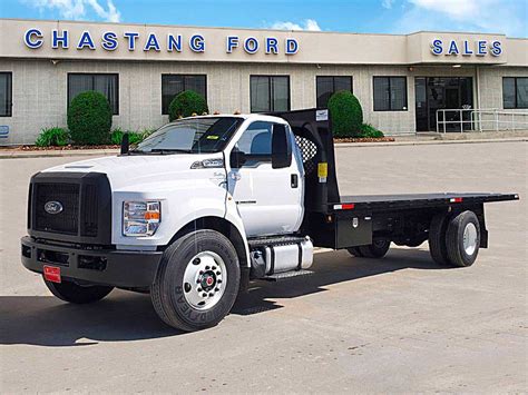 Ford Flatbed Gooseneck Trucks Body Upfits Houston TX